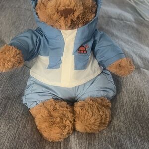 JellyCat Bartholomew Bear Snow Suit